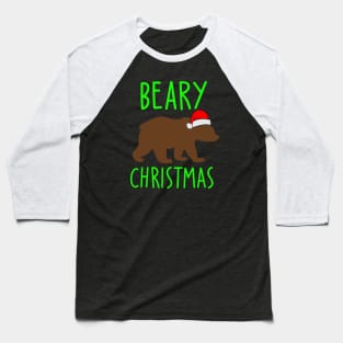 Beary Christmas Baseball T-Shirt